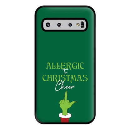 Allergic To Christmas Cheer Phone Case for Galaxy S10 Plus