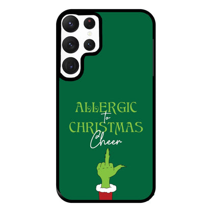 Allergic To Christmas Cheer Phone Case for Galaxy S22 Ultra