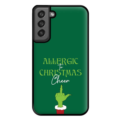 Allergic To Christmas Cheer Phone Case for Galaxy S21FE