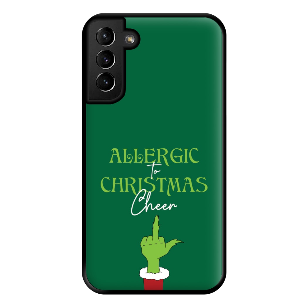 Allergic To Christmas Cheer Phone Case for Galaxy S21 Plus