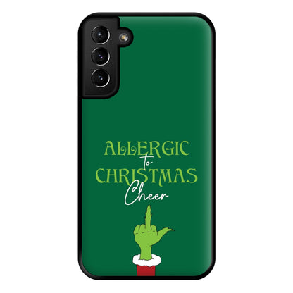 Allergic To Christmas Cheer Phone Case for Galaxy S21 Plus