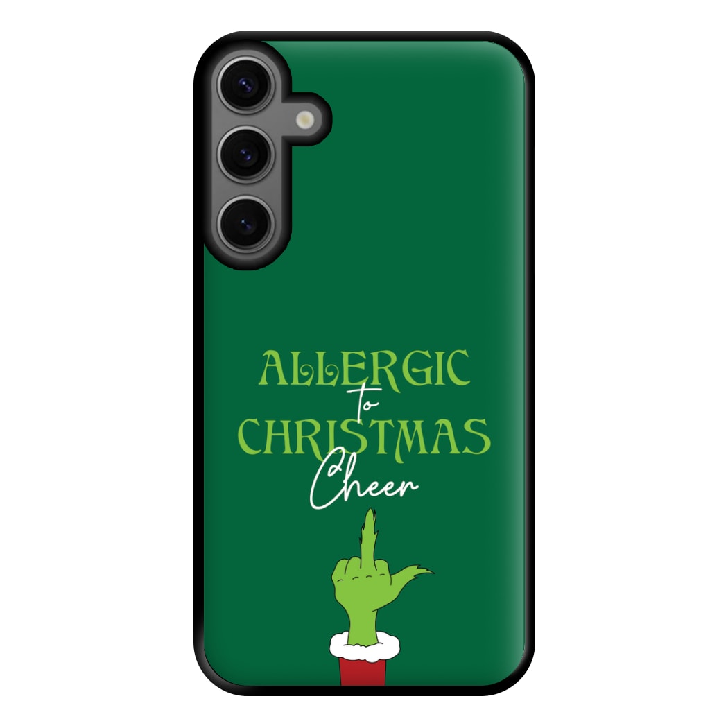 Allergic To Christmas Cheer Phone Case for Galaxy S23FE