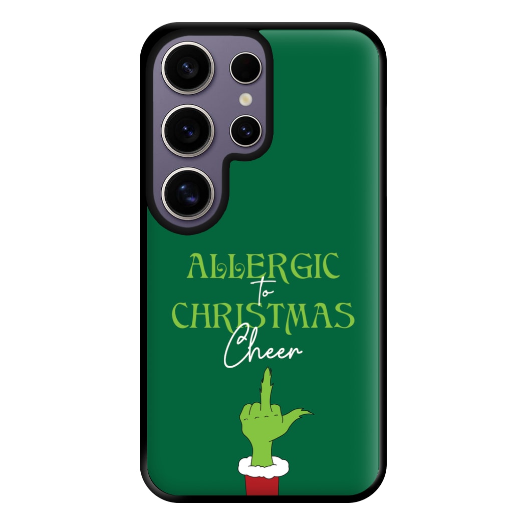 Allergic To Christmas Cheer Phone Case for Galaxy S25 Ultra