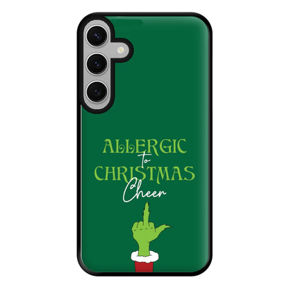 Allergic To Christmas Cheer Phone Case for Galaxy S24FE