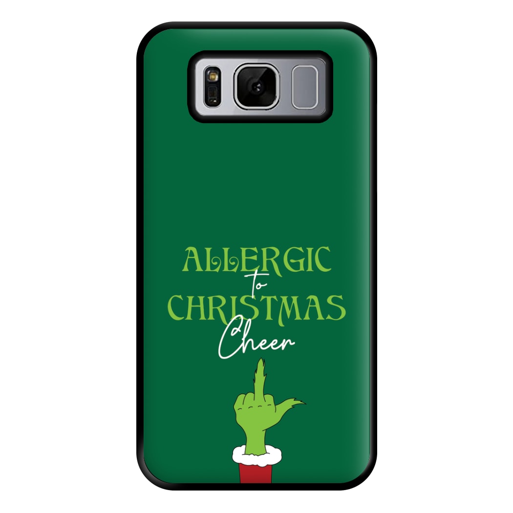 Allergic To Christmas Cheer Phone Case for Galaxy S8 Plus