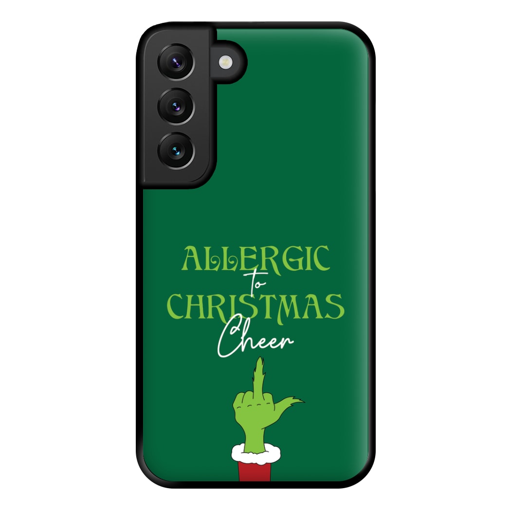 Allergic To Christmas Cheer Phone Case for Galaxy S22 Plus