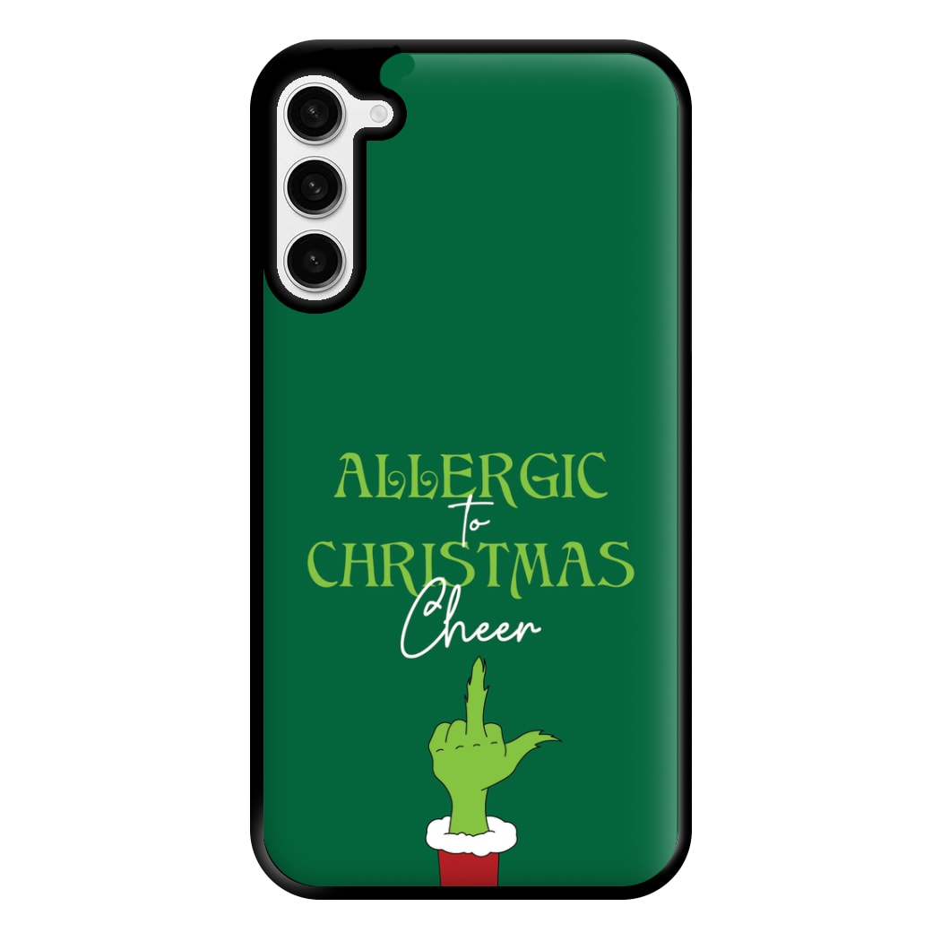 Allergic To Christmas Cheer Phone Case for Galaxy S23 Plus