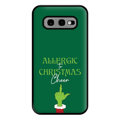 Allergic To Christmas Cheer Phone Case for Galaxy S10e