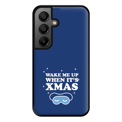 Wake Me Up When Its Xmas Phone Case for Google Pixel 8