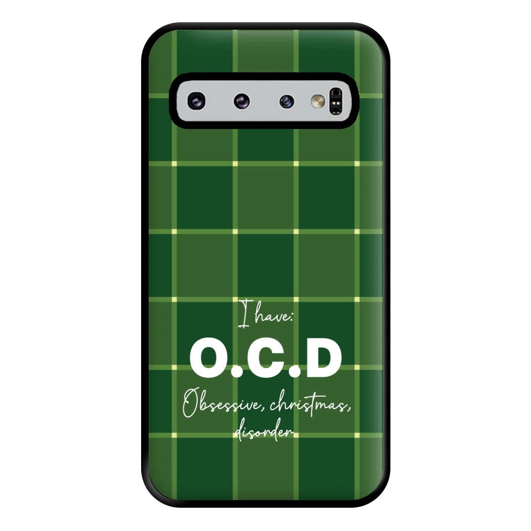 Obsessive Christmas Order Phone Case for Galaxy S10 Plus