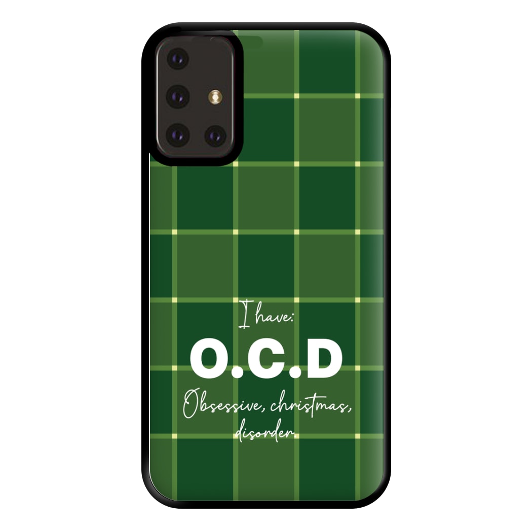 Obsessive Christmas Order Phone Case for Galaxy A71