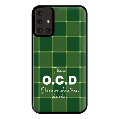 Obsessive Christmas Order Phone Case for Galaxy A71