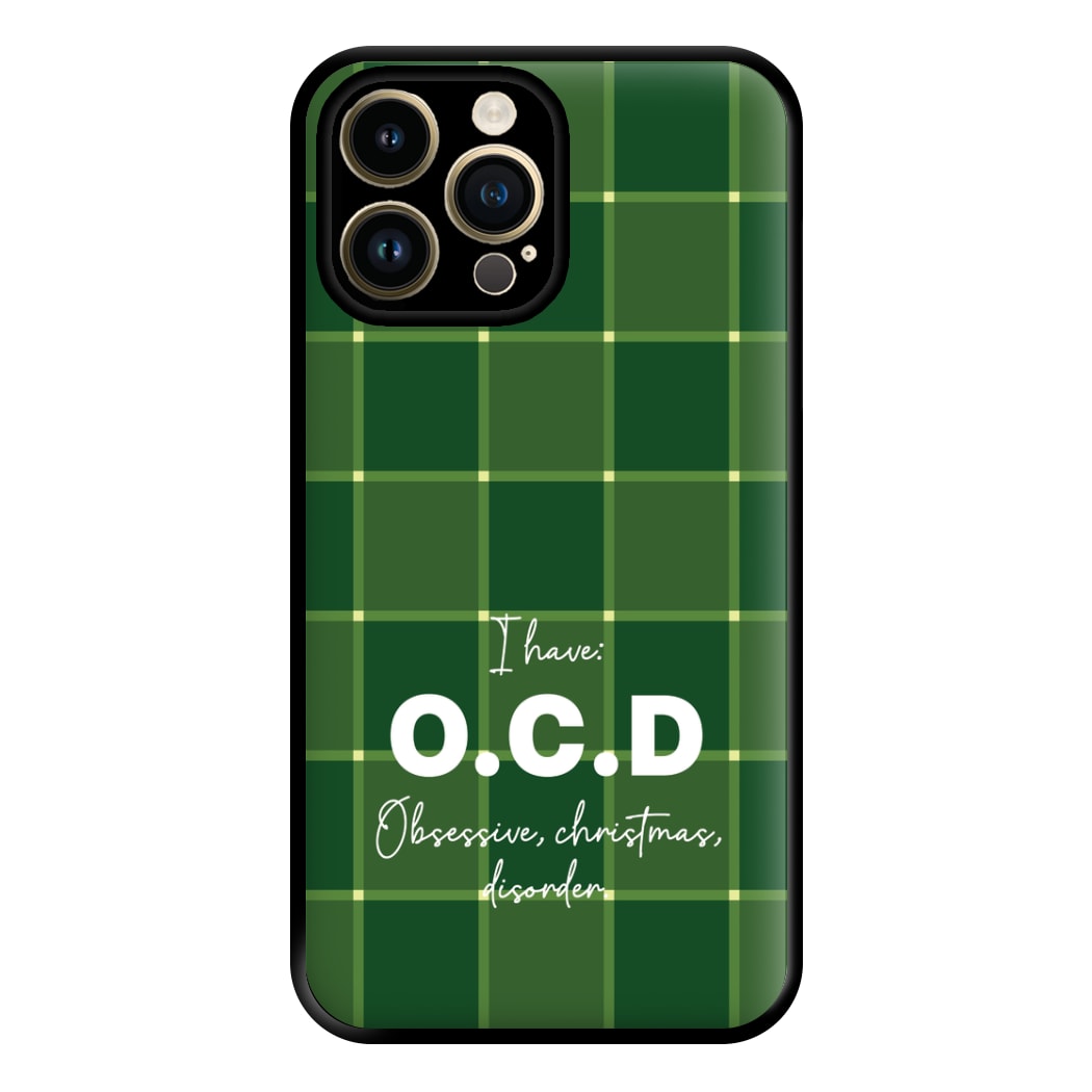 Obsessive Christmas Order Phone Case for iPhone 14 Pro Max