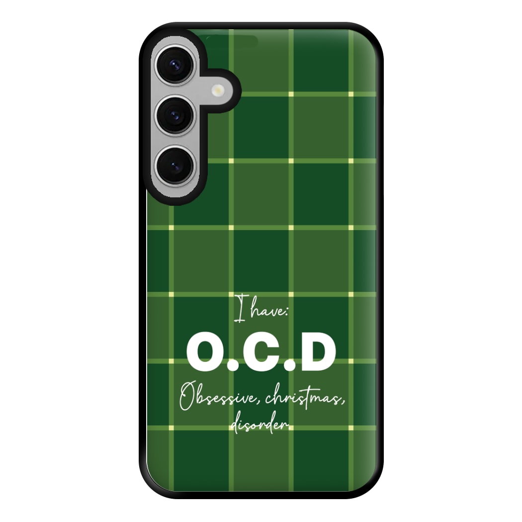 Obsessive Christmas Order Phone Case for Galaxy S24FE