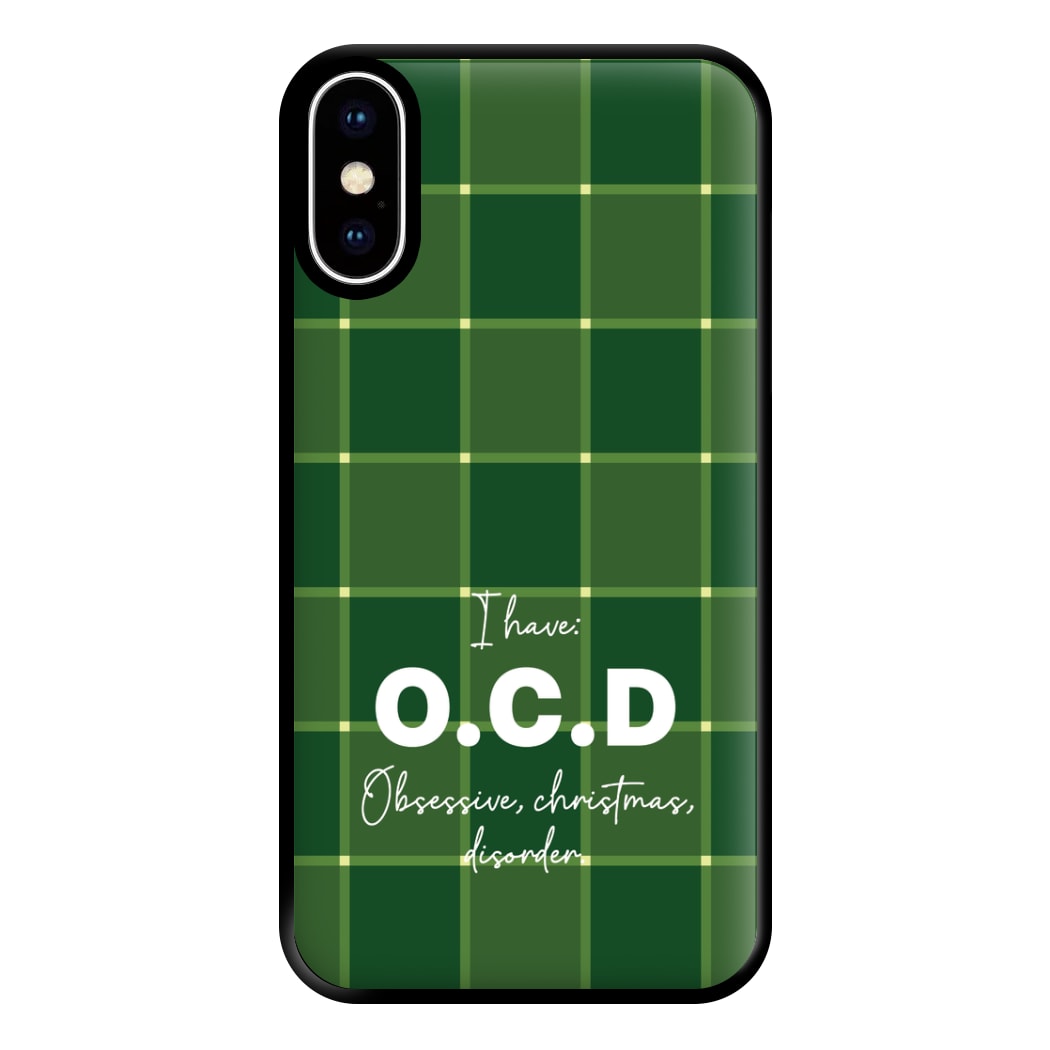 Obsessive Christmas Order Phone Case for iPhone XS Max