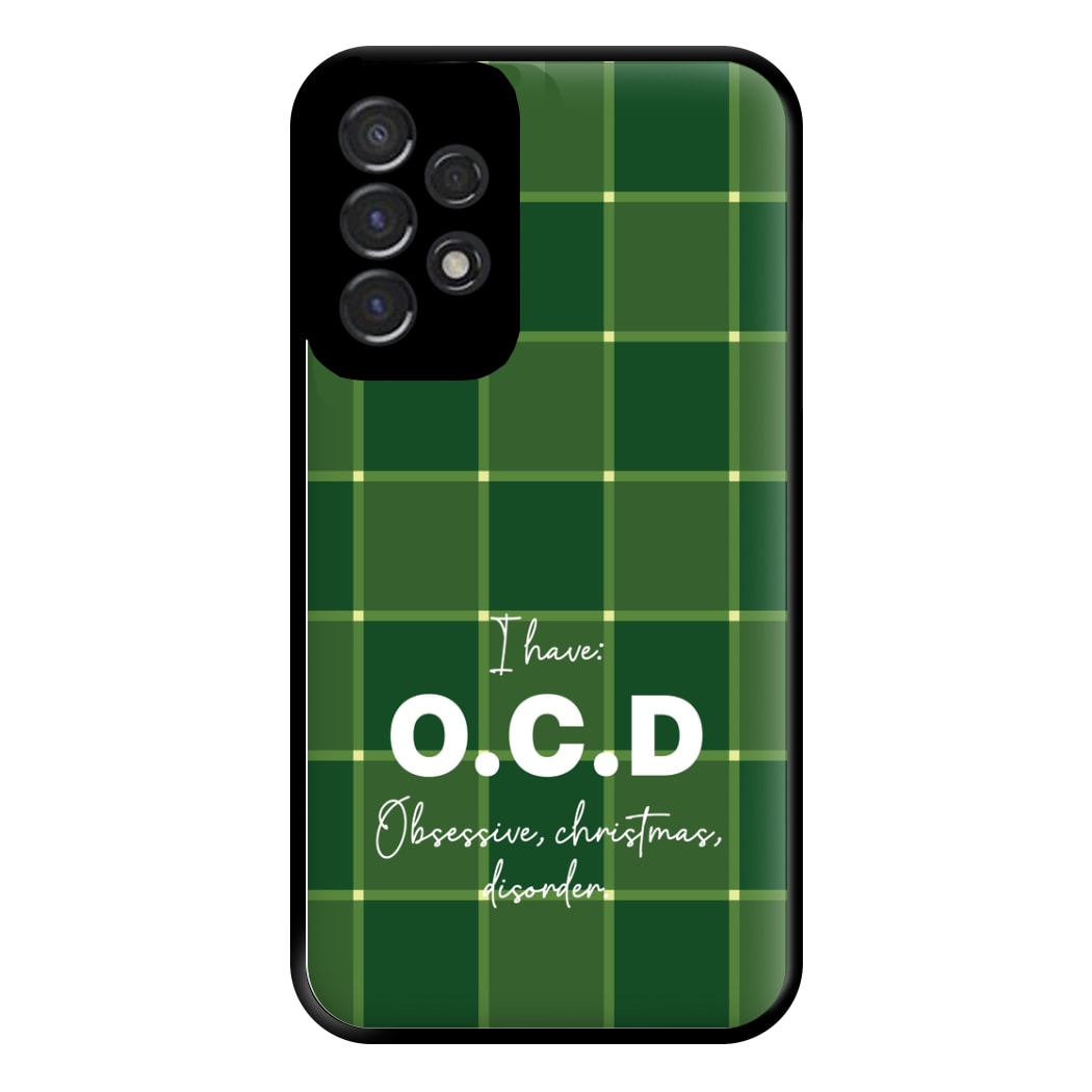 Obsessive Christmas Order Phone Case for Galaxy A53