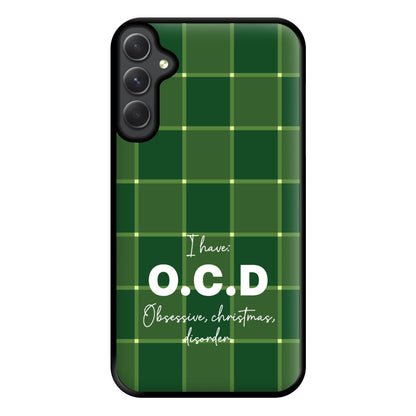 Obsessive Christmas Order Phone Case for Galaxy A54