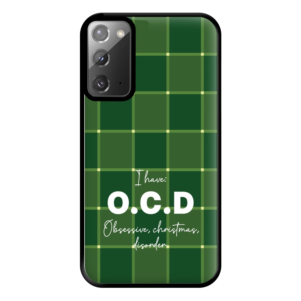 Obsessive Christmas Order Phone Case for Galaxy Note 20 Ultra