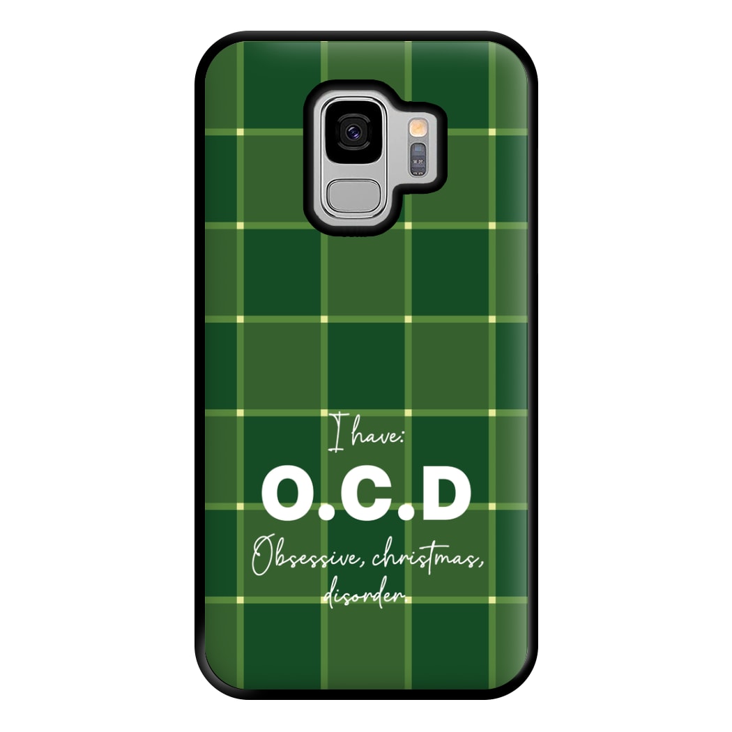 Obsessive Christmas Order Phone Case for Galaxy S9 Plus