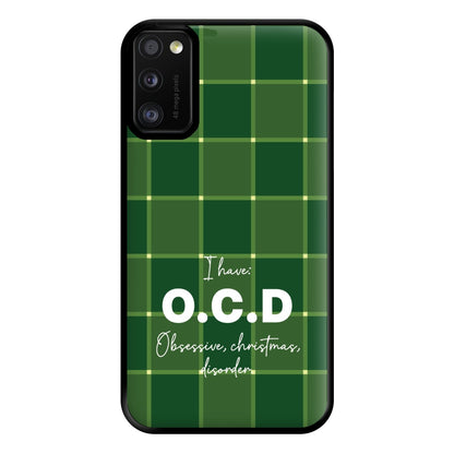 Obsessive Christmas Order Phone Case for Galaxy A41