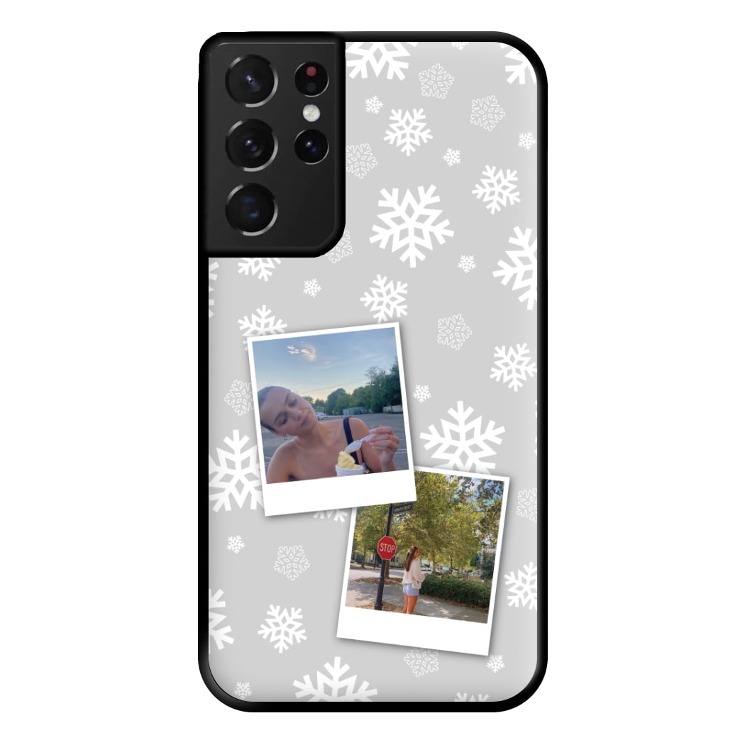 Polaroid Christmas Phone Case for Galaxy S21 Ultra