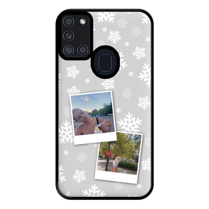 Polaroid Christmas Phone Case for Galaxy A21s