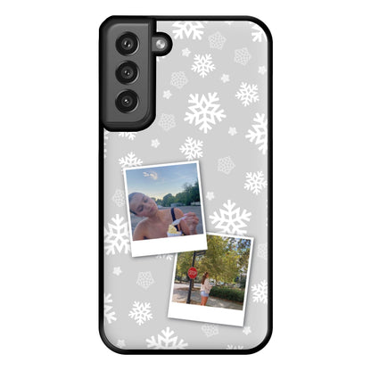 Polaroid Christmas Phone Case for Galaxy S21FE