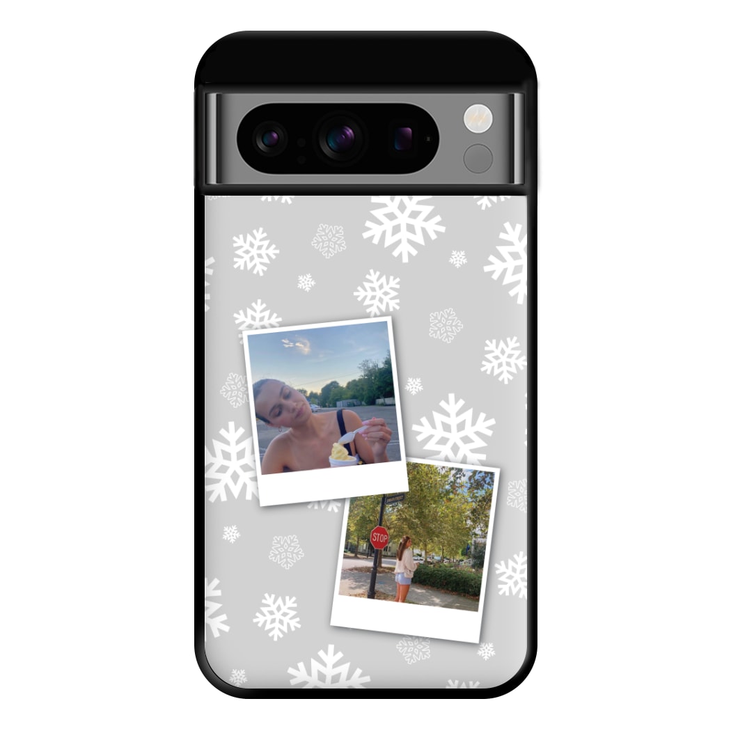 Polaroid Christmas Phone Case for Google Pixel 8 Pro