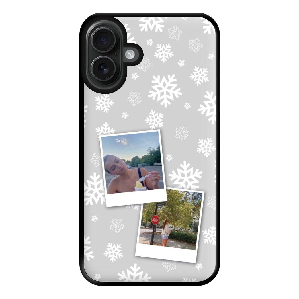 Polaroid Christmas Phone Case for iPhone 16 Plus