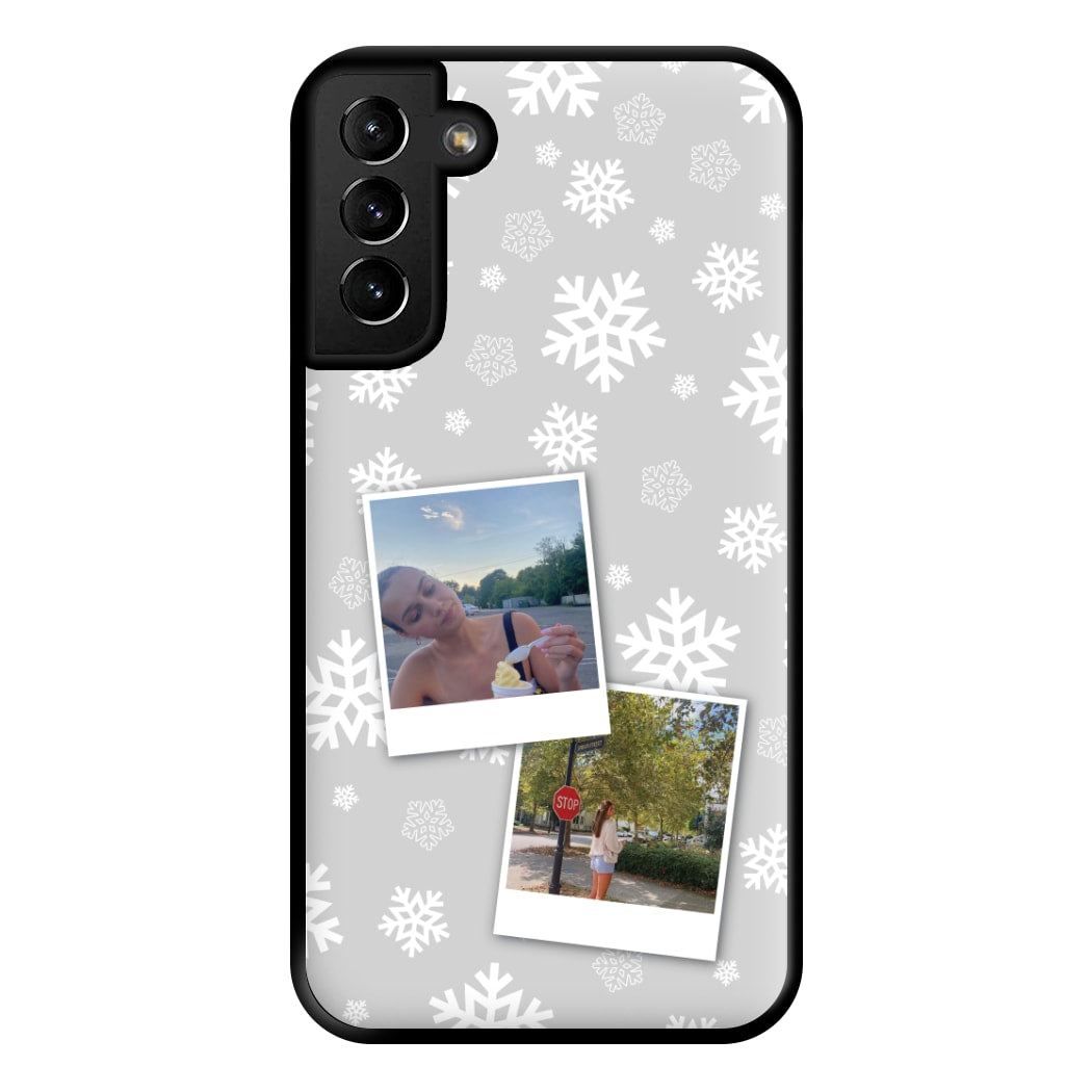 Polaroid Christmas Phone Case for Galaxy S21 Plus