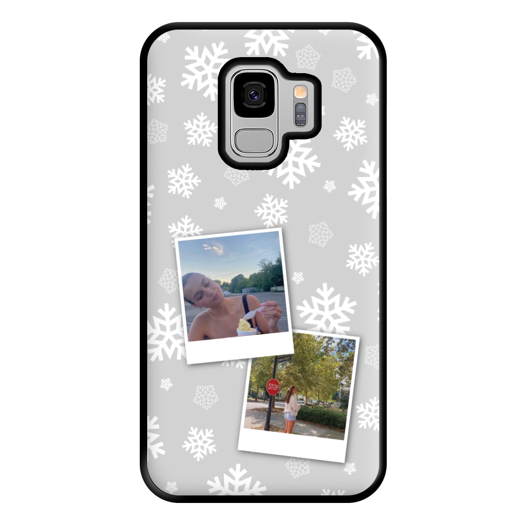 Polaroid Christmas Phone Case for Galaxy S9 Plus