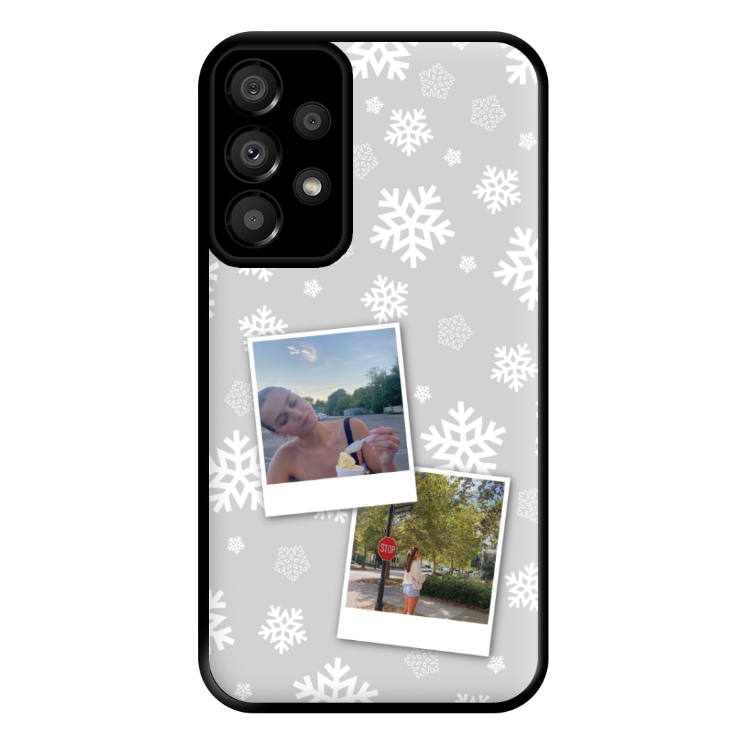 Polaroid Christmas Phone Case for Galaxy A33