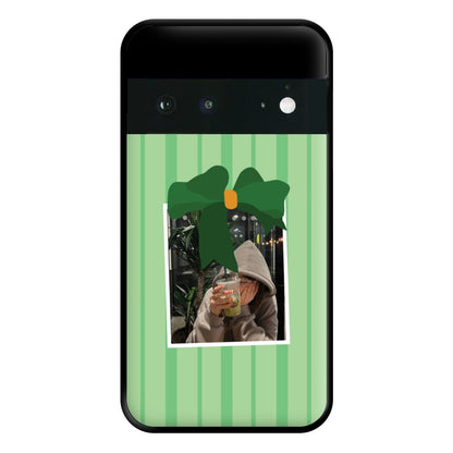 Polaroid Bow Christmas Phone Case for Google Pixel 6a