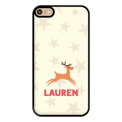 Personalised Raindeer Phone Case for iPhone 6 Plus / 7 Plus / 8 Plus