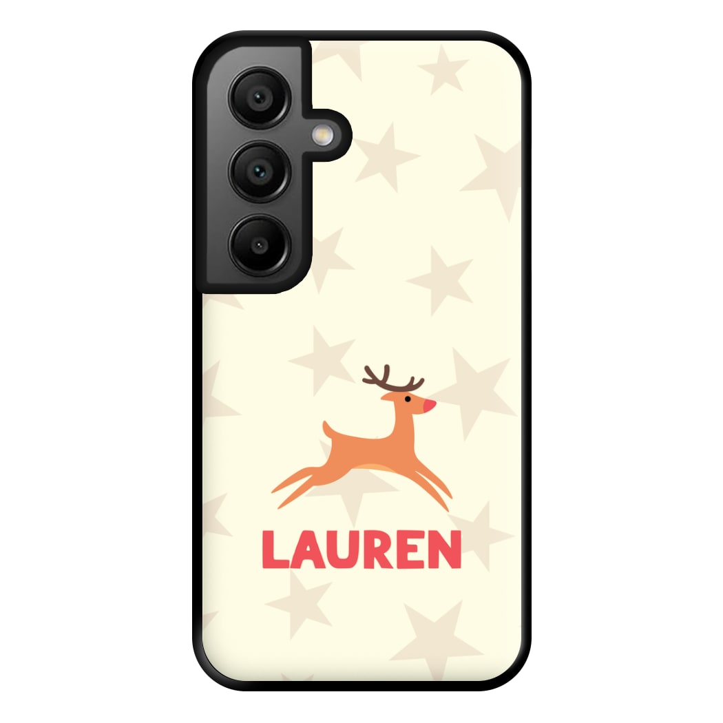 Personalised Raindeer Phone Case for Google Pixel 8