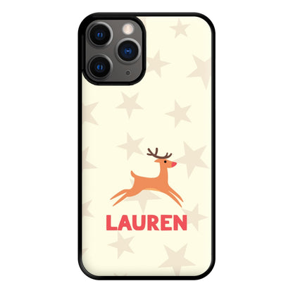 Personalised Raindeer Phone Case for iPhone 12 Pro Max