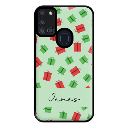 Personalised Chirstmas Presents Phone Case for Galaxy A21s