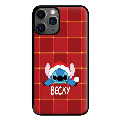 Personalised Christmas Alien Phone Case for iPhone 12 Pro Max