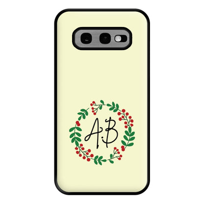 Personalised Wreath Phone Case for Galaxy S10e