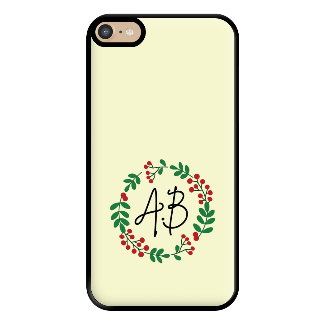 Personalised Wreath Phone Case for iPhone 6 Plus / 7 Plus / 8 Plus