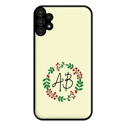 Personalised Wreath Phone Case for Galaxy A13