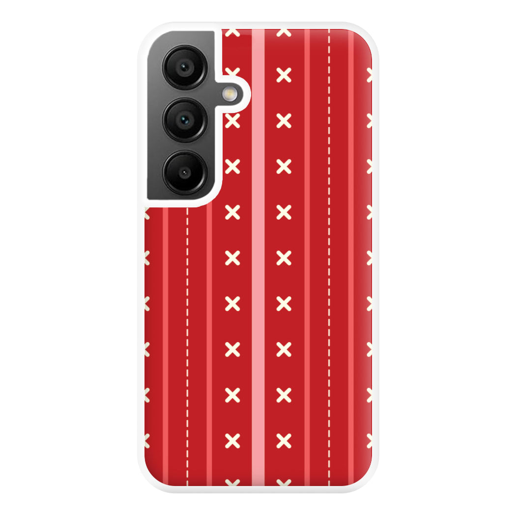 Christmas Pattern 9 Phone Case for Galaxy A55