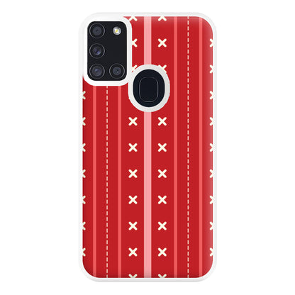 Christmas Pattern 9 Phone Case for Galaxy A21s