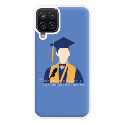 I'll Be Right Here In The Front Row - Sheldon Phone Case for Galaxy A12