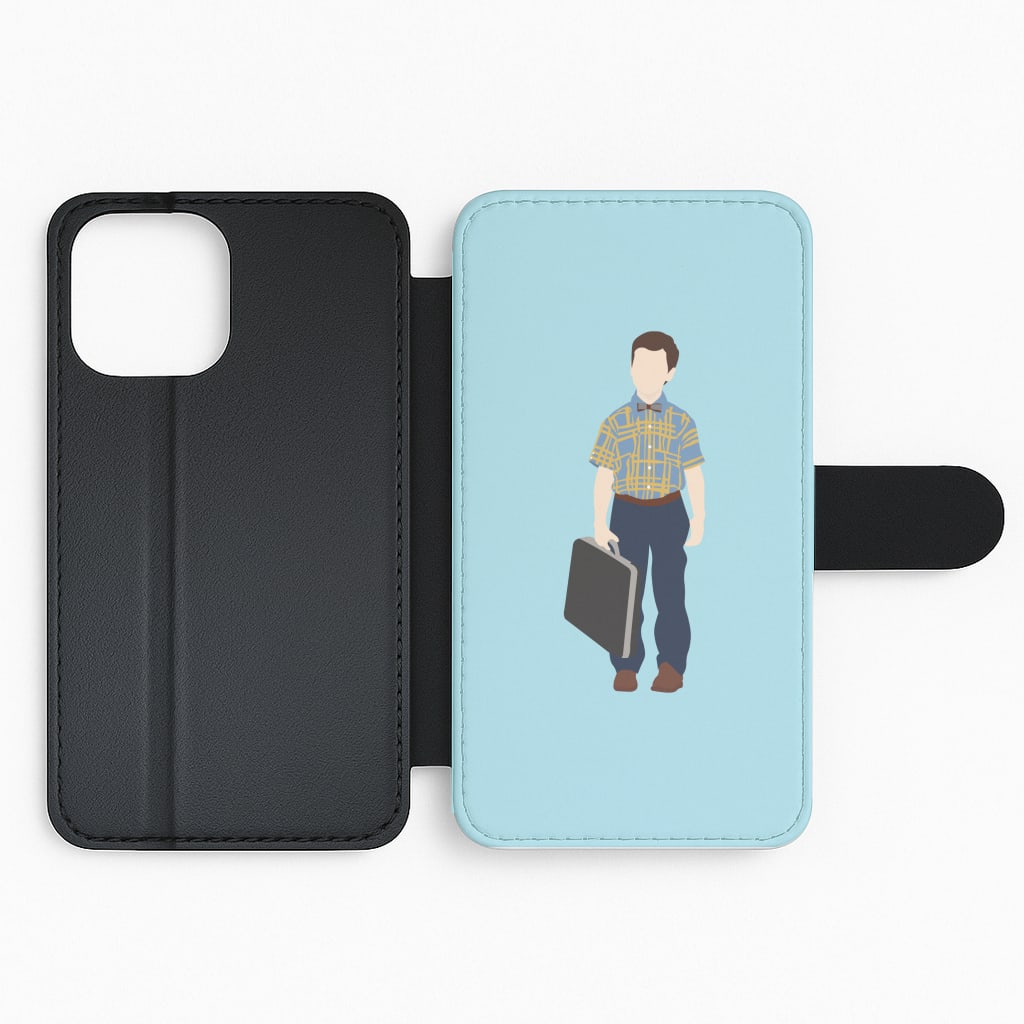 First Day - Sheldon Flip Phone Case