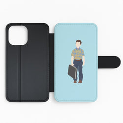 First Day - Sheldon Flip Phone Case