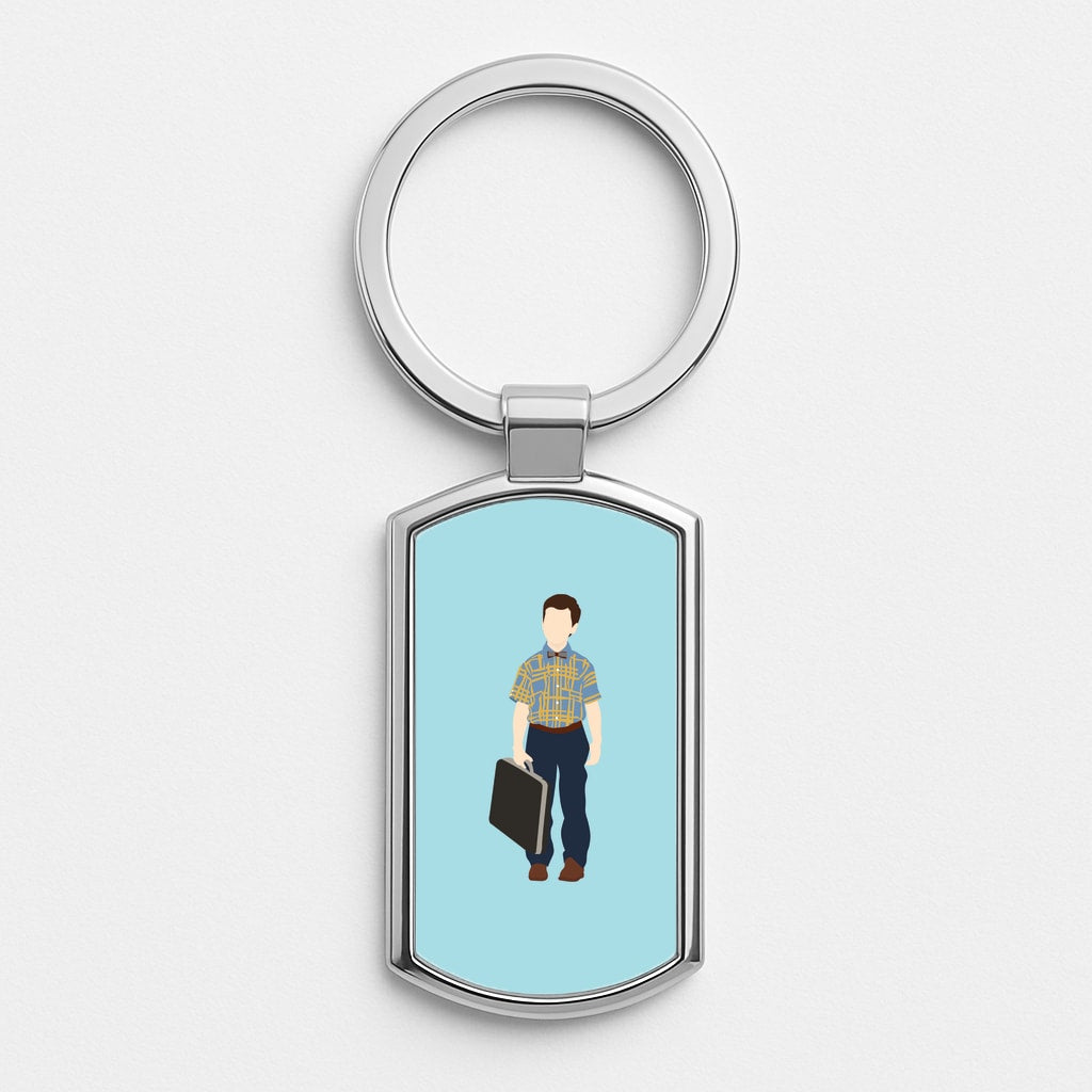 First Day - Sheldon Silver Keyring