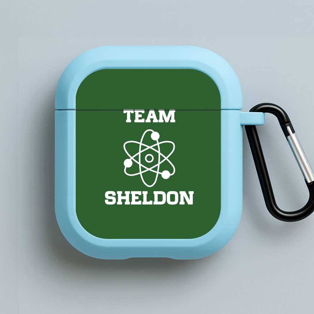 Team Sheldon - Sheldon Blue AirPods Case