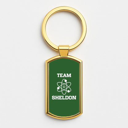 Team Sheldon - Sheldon Gold Keyring