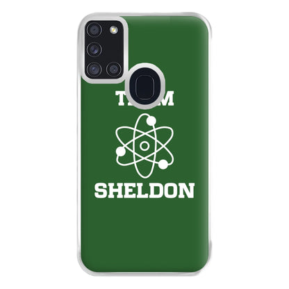 Team Sheldon - Sheldon Phone Case for Galaxy A21s